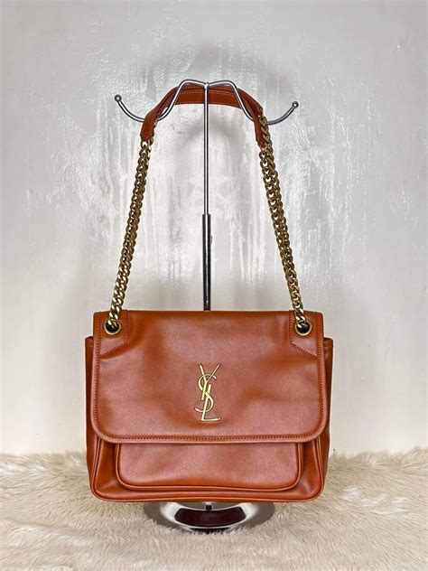 ysl niki cognac